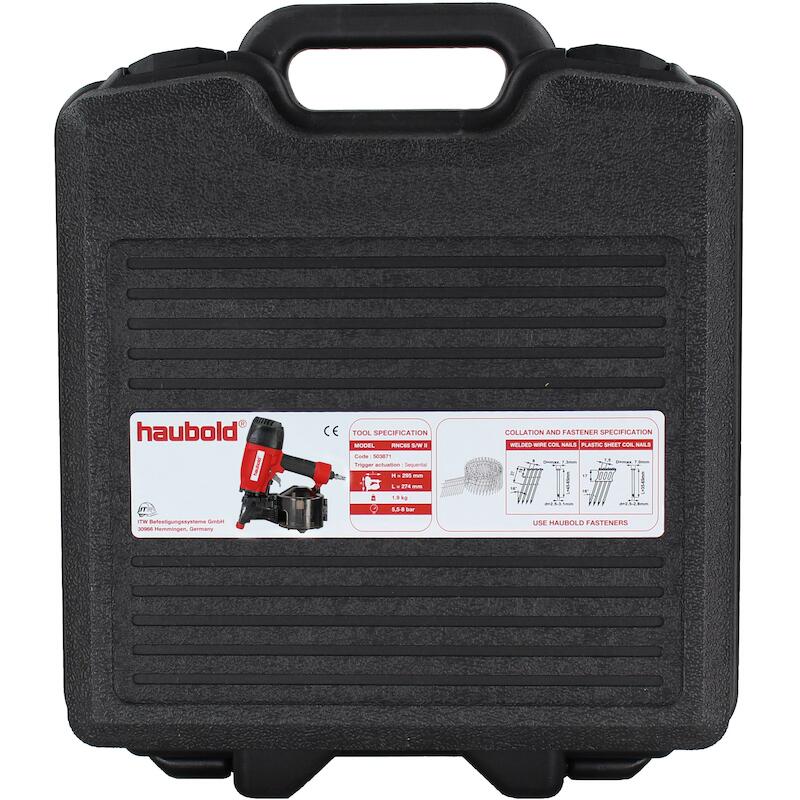 CLOUEUR ROULEAU PNEUM. 65MM RNC65          HAUBOLD