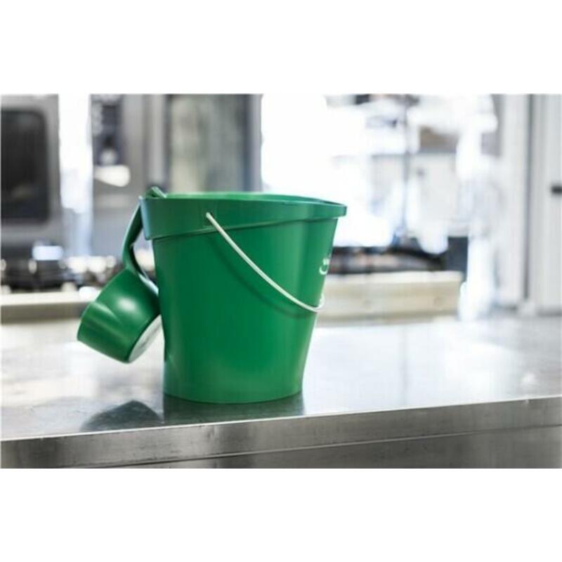 SEAU PP INOX BLANC          5688/5  6L       VIKAN