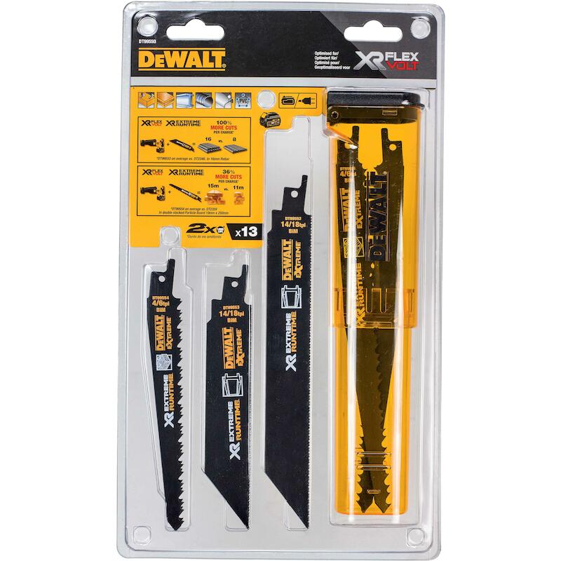 JEU LAMES SCIE SABRE XTREME DT99550   (13PC)DEWALT