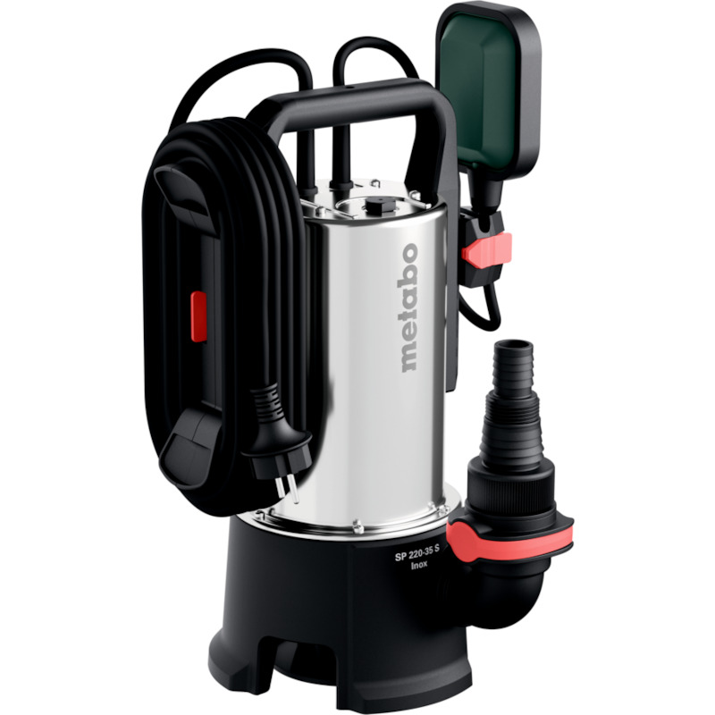 Metabo - Vuilwaterdompelpomp - sp 220-35 s Inox - 790 w - 22.000 l/u - 8 m - 1 1/2" - 08153942