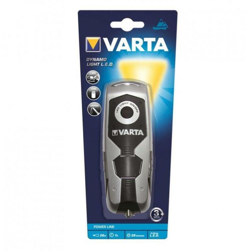 ZAKLAMP DYNAMO LIGHT LED    17680            VARTA