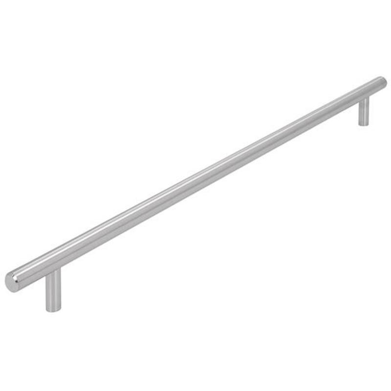 POIGNÉE MEUBLE EN T INOX    1407-376N1 320MM  SIRO