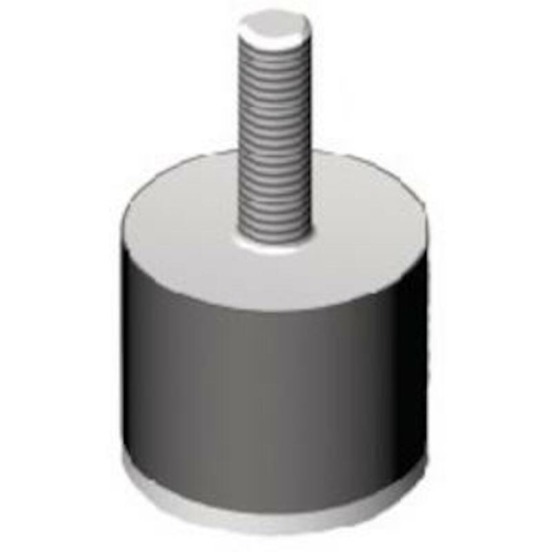 Vibration damper - type b - M12 M/F - 55 Shore - ø 75 x 55 mm - 19070048
