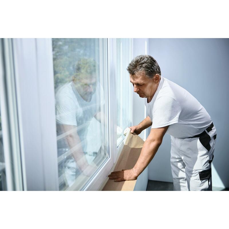 KLEEFBAND - TESA 04364 EASY COVER LICHT GECRÊPT PAPIER - HAVANA 300 MM X 25 M