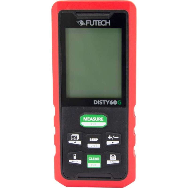 TÉLÉMÉTRE 60M VERT          DISTY 60 2XAA   FUTECH