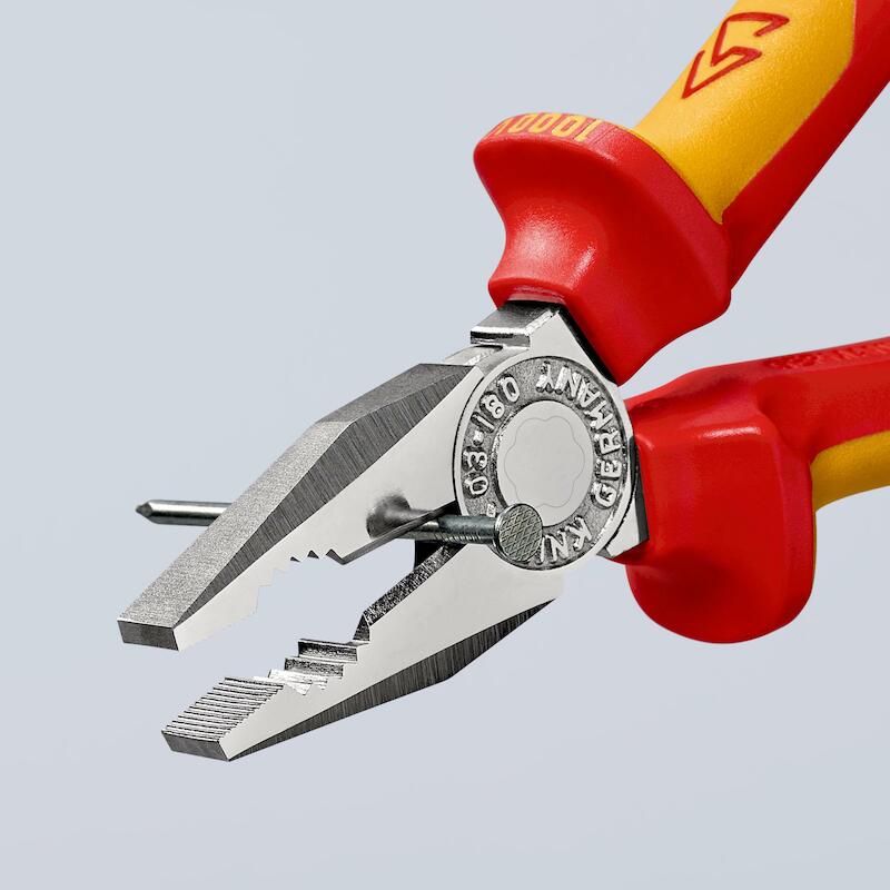 COMBINATIETANG VDE          03 06 - 180MM   KNIPEX