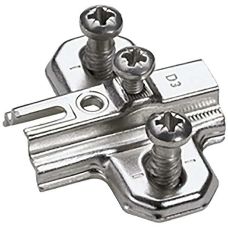 KRUISMONTAGEPLAAT +EURO SCHROEF 5.0MM HETT-1079224