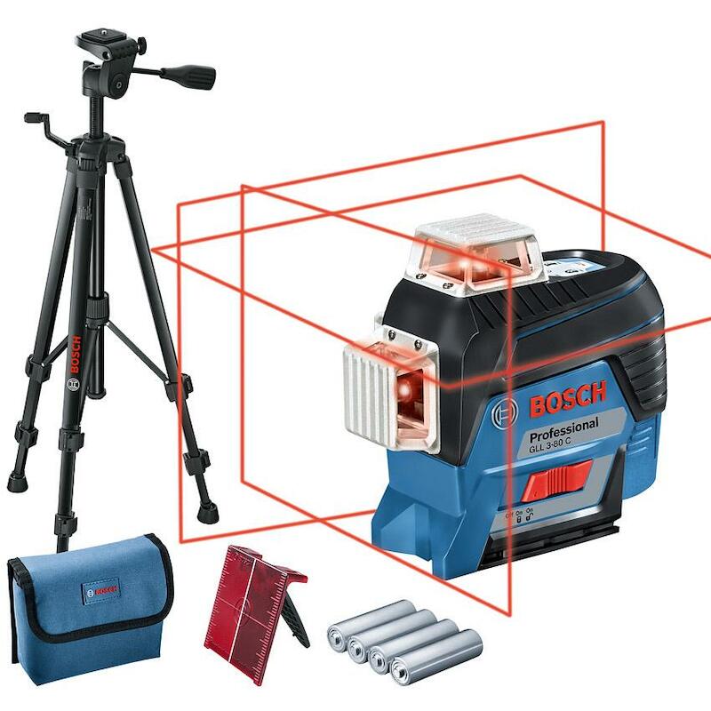 LIJNLASER ROOD 30M 4AA      GLL 3-80 C       BOSCH