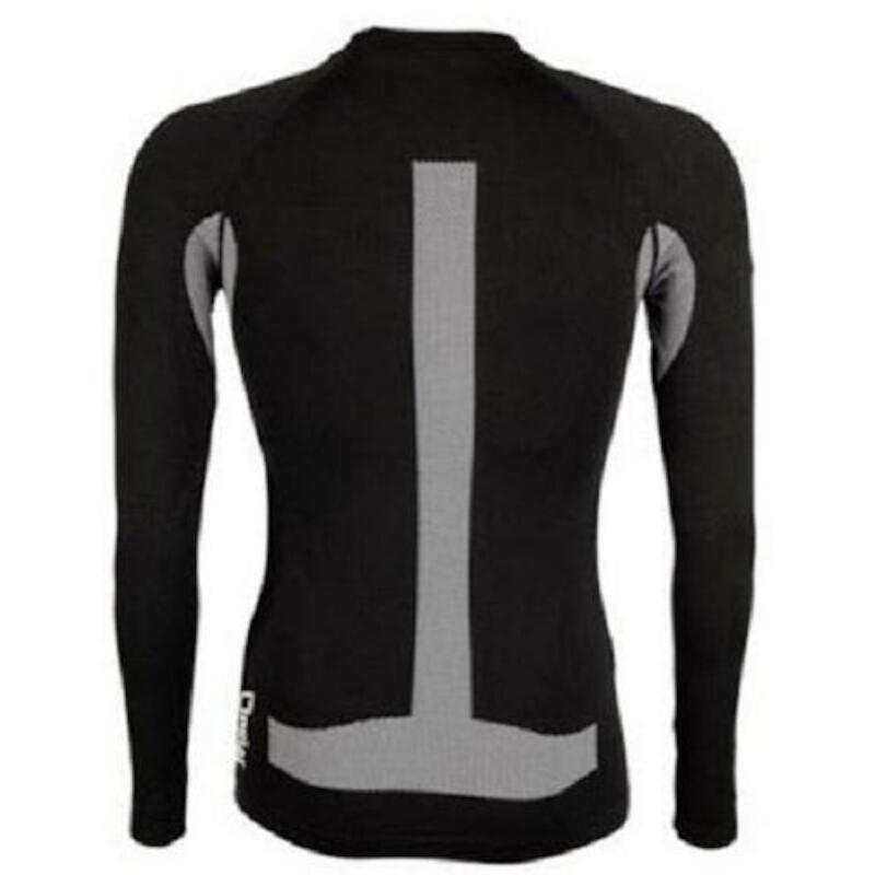 MAILLOT MANCHES L. THERM.   FRIESK NOIR    S/M OPS
