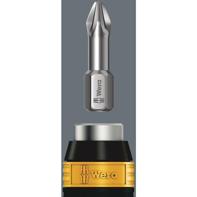 WERA SERIE 7400 KRAFTFORM ESD INSTELBARE MOMENTSCHROEVENDRAAIER (2,5-29,0 IN.LBS.) MET RAPIDAPTOR SNELWISSELHOUDER (5 IN. LBS.)