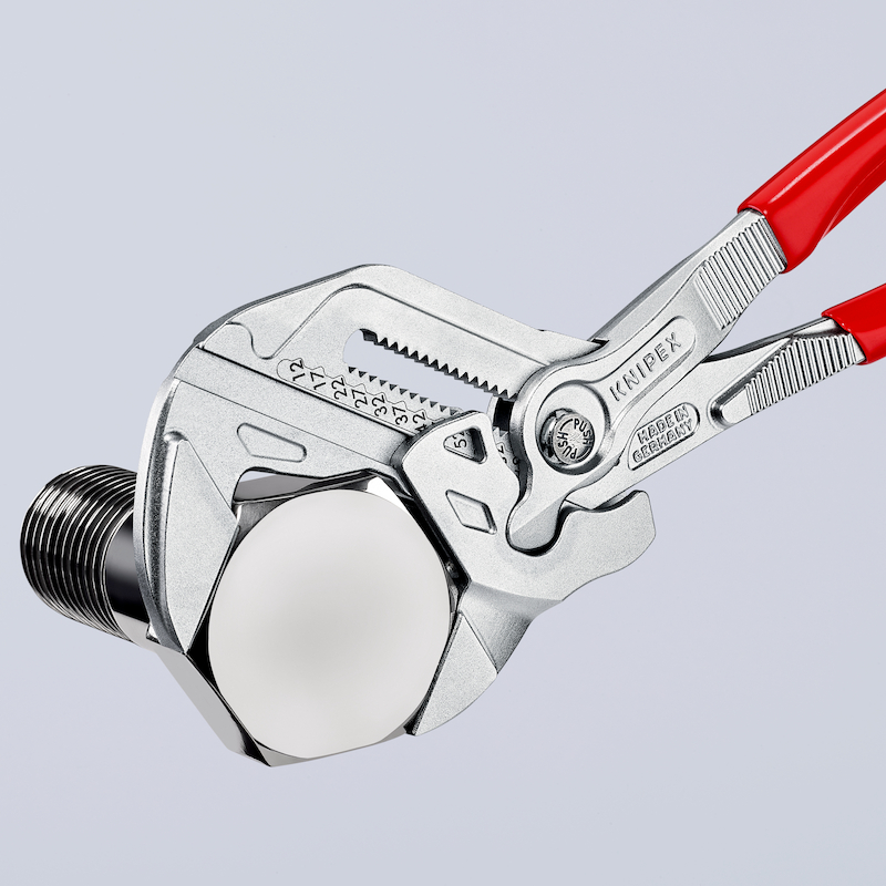 KNIPEX 8603300 SLEUTELTANG VERNIKKELD 300 MM