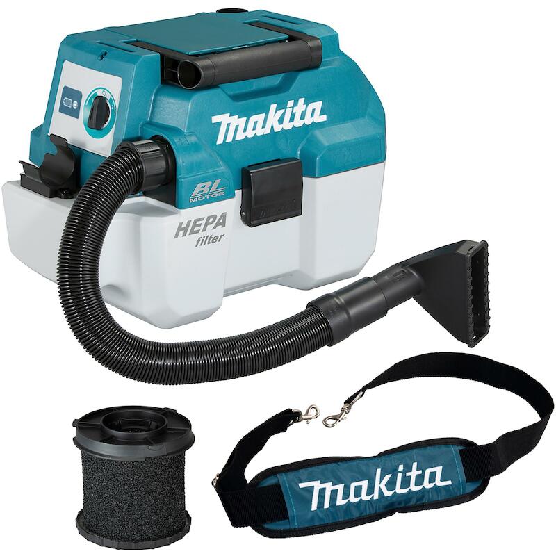 Makita - DVC750LZX3 - Cordless wet and dry vacuum cleaner - lxt - 18 V - 7.5 l - dust class L - body - 08152494