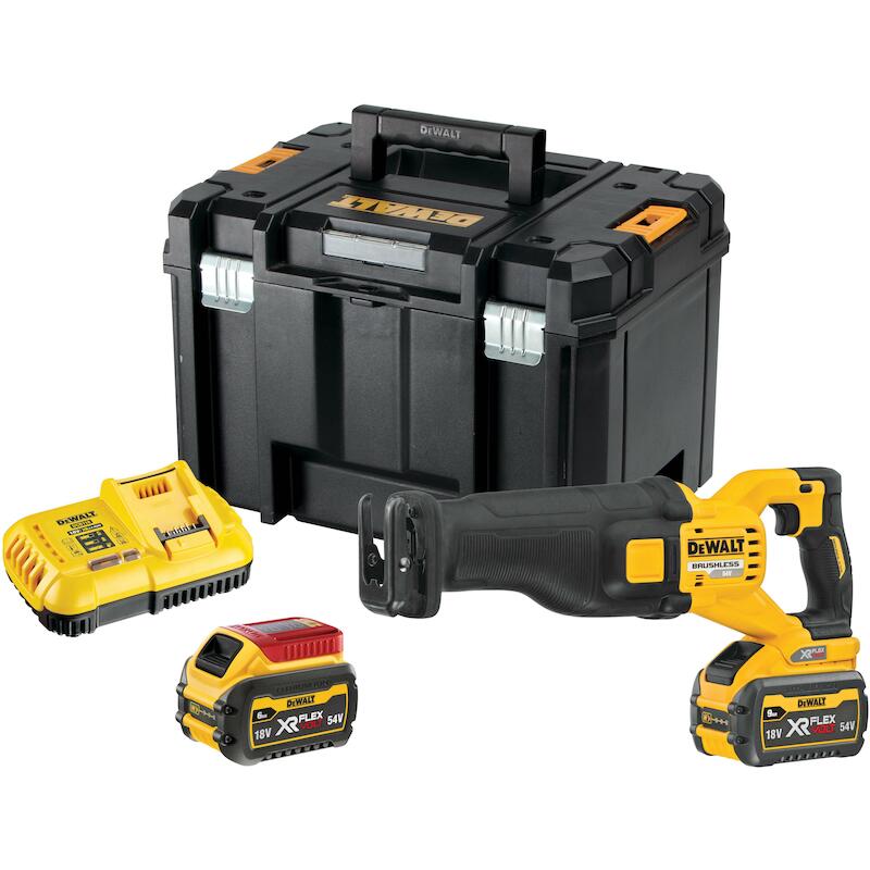 ACCU-RECIPROZAAG 54V/2X6AH  DCS389X2 (TSTAK)DEWALT