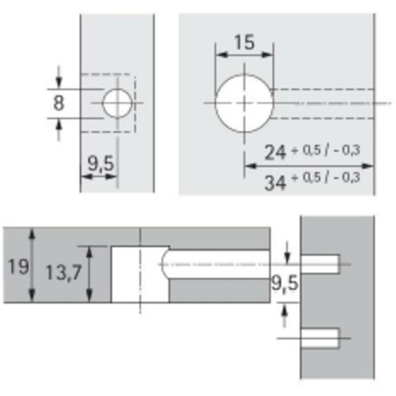 RASTEX 15 MET AFDEKRAND VERNIK.19MM     HETT-71950