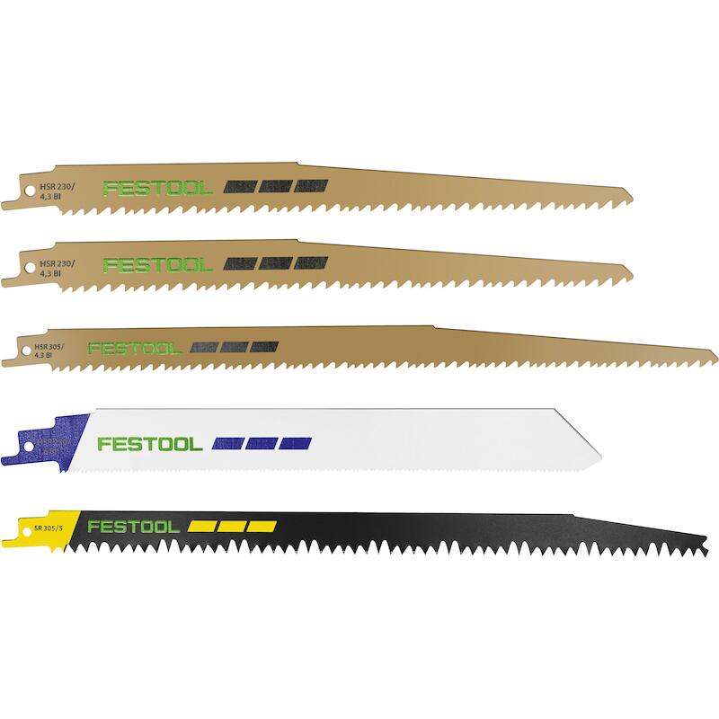 JEU DE LAMES DE SCIE SABRE RS-SORT/5 - 577496 - FESTOOL