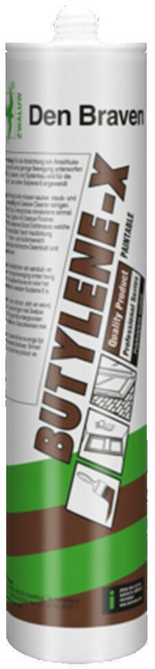 VOEGKIT 1C.ZWART      310ML BUTYLENE-X      ZWALUW