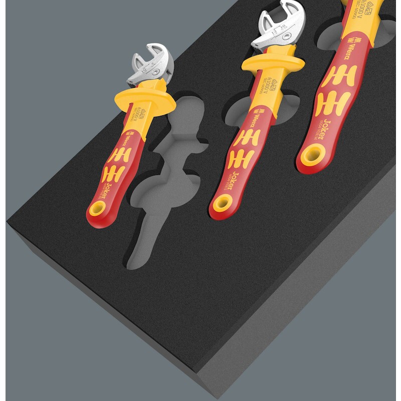 MODULE FOAM STEEKSLEUTELS   9734 VDE    (4ST) WERA