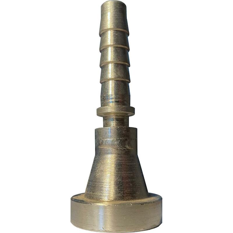 EMBOUT CANN.EN14423 SLT 19MM + COLLE  PN40 INOX