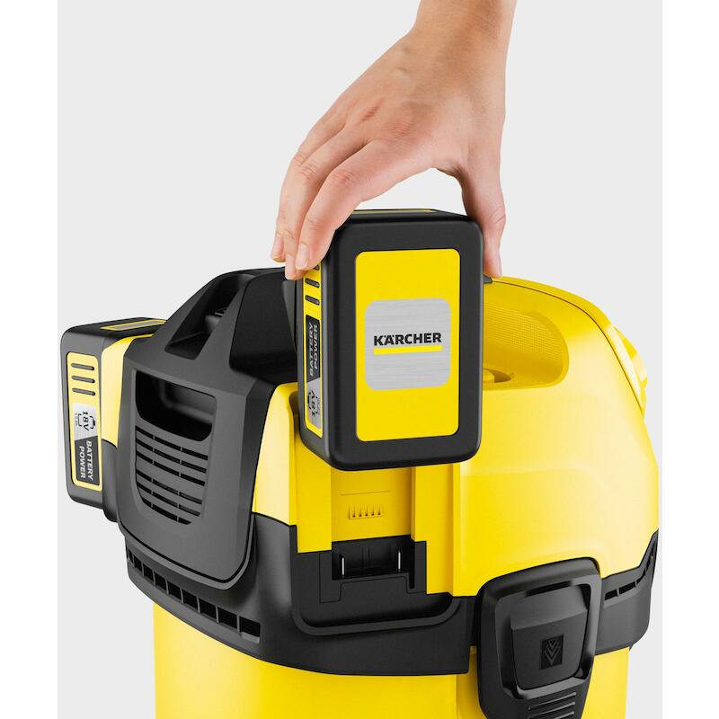 ACCUSTOFZUIGER 18V/BODY     WD 4-18        KARCHER