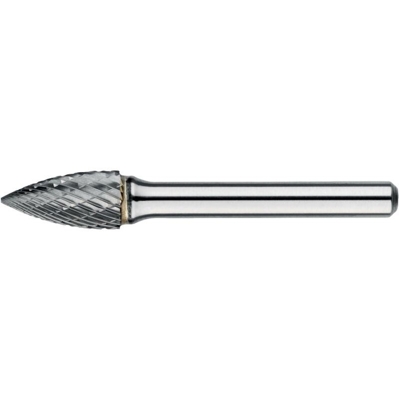HM BURR MODEL G, TREE SHAPE POINTED, SHANK 6 MM 3-FINE 12X25X6X70MM - 415701203 - PHANTOM