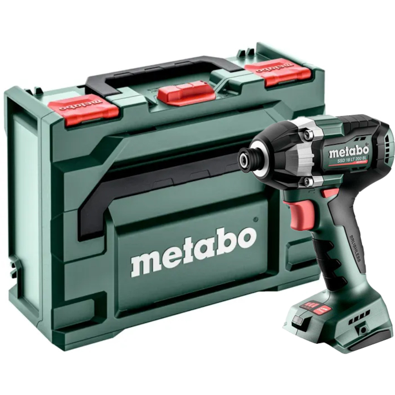 Metabo - Visseuse à chocs sans fil - ssd 18 lt 200 bl - 18 V - 200 Nm - six pans creux 1/4" - metaBOX 145 - body - 03228743