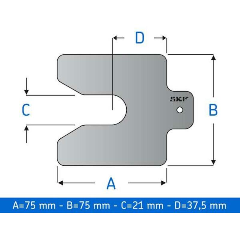 OPVULPLATENSET              TMAS 75-300        SKF