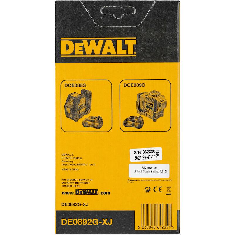 DÉTECTEUR DIGITAL LASER     DE0892G         DEWALT