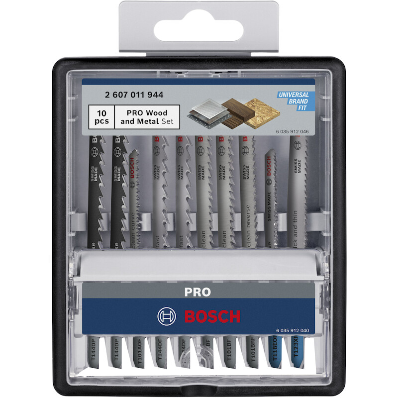 DECOUPEERZAAGBL.SET HO/MET. 2607011944 (10ST)BOSCH