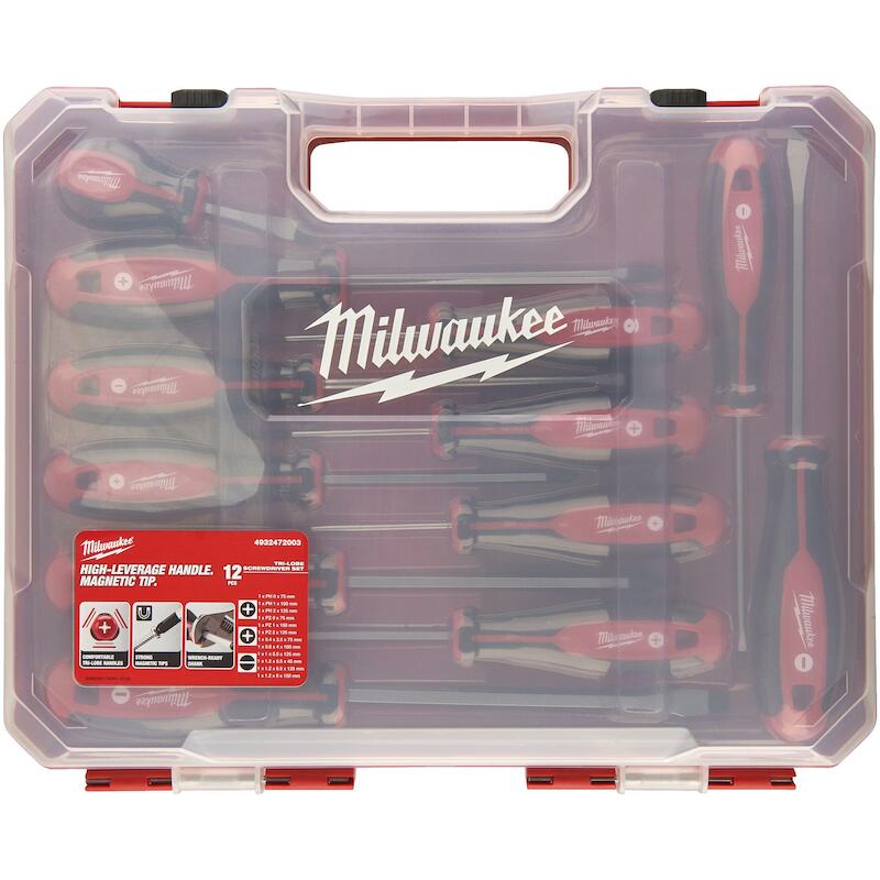 JEU DE TOURNEVIS SET 4      4932472003 (12PC)MILWA