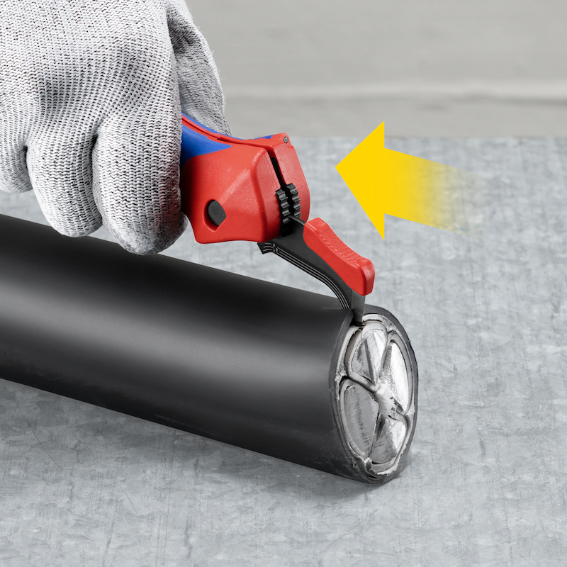 COUTEAU A DENUDER           16 50 145 SB    KNIPEX