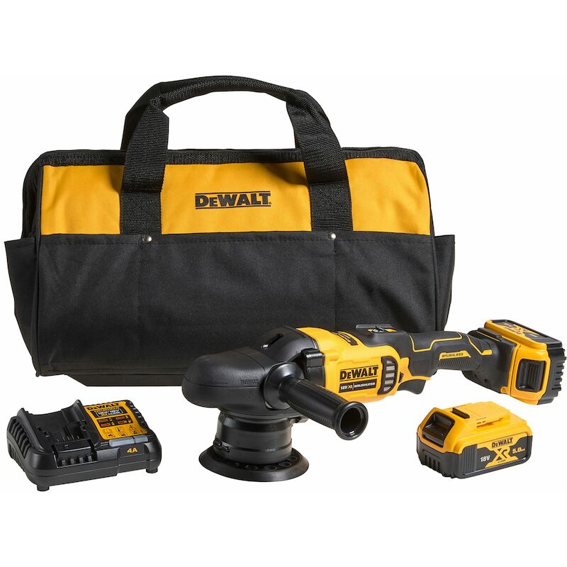H.ACCUPOLIJSTMACH.18V/2X5AH DCM848P2 (TSTAK)DEWALT