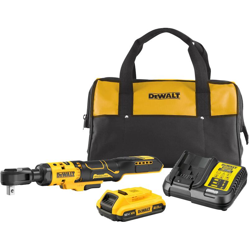 CLÉ À CLIQ.D'ANGLE 18V/2AH  DCF512D1 - 1/2" DEWALT
