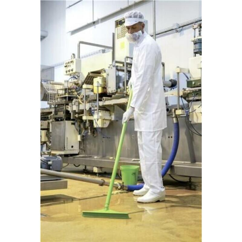 VLOERTREKKER - VIKAN 7140/3 - TPE RUBBER BLAUW 400MM