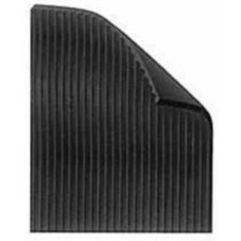 TAPIS CAOUT.MILLIST.10X1M   SBR NOIR - 3MM