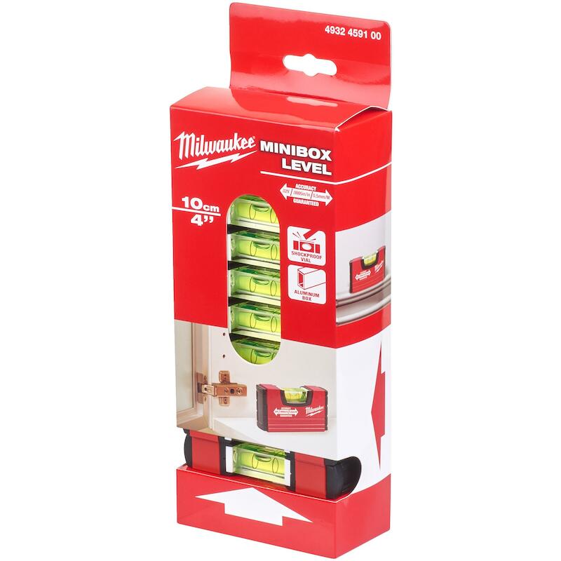 WATERPAS 100MM REDSTICK     4932459100   MILWAUKEE