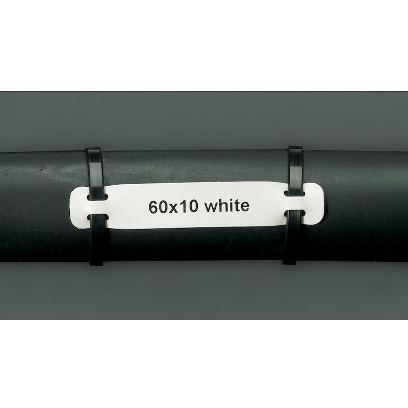 KABELMERKER - BRADY 620328 - 'BLANCO' WIT 60X10 MM(1000 EA)