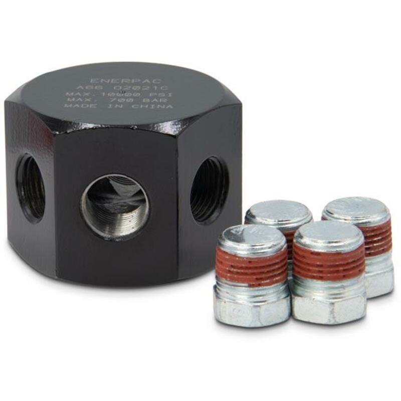 VERDEELBLOK HEX 6 UIT       A66 MANIFOLD   ENERPAC