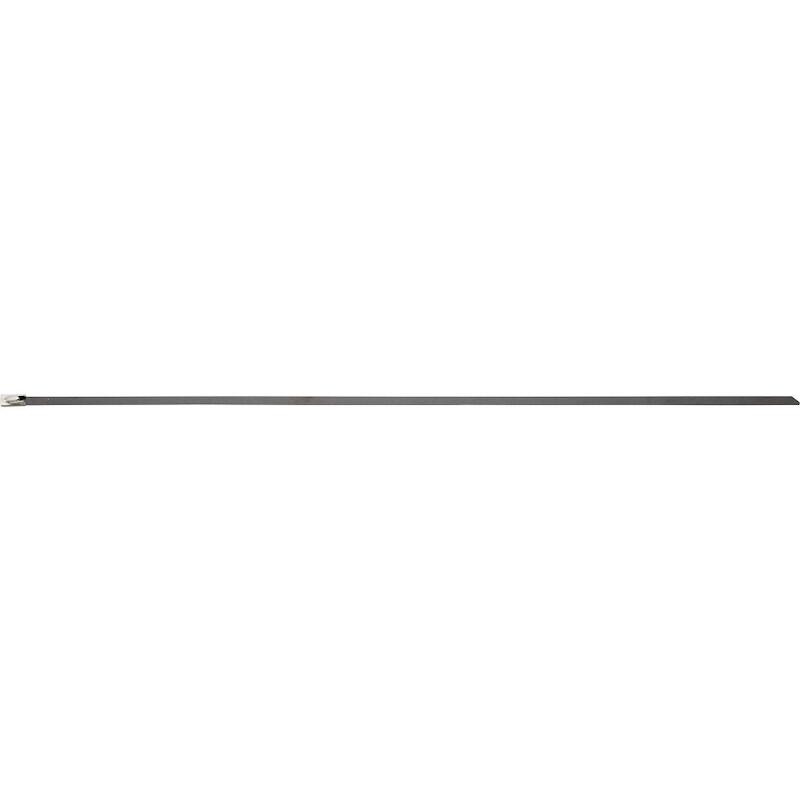 COLLIER DE SERR.INOX ENDUIT 134079(100) 4,6X370