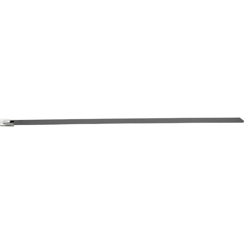 COLLIER DE SERR.INOX ENDUIT 134078(100) 4,6X201