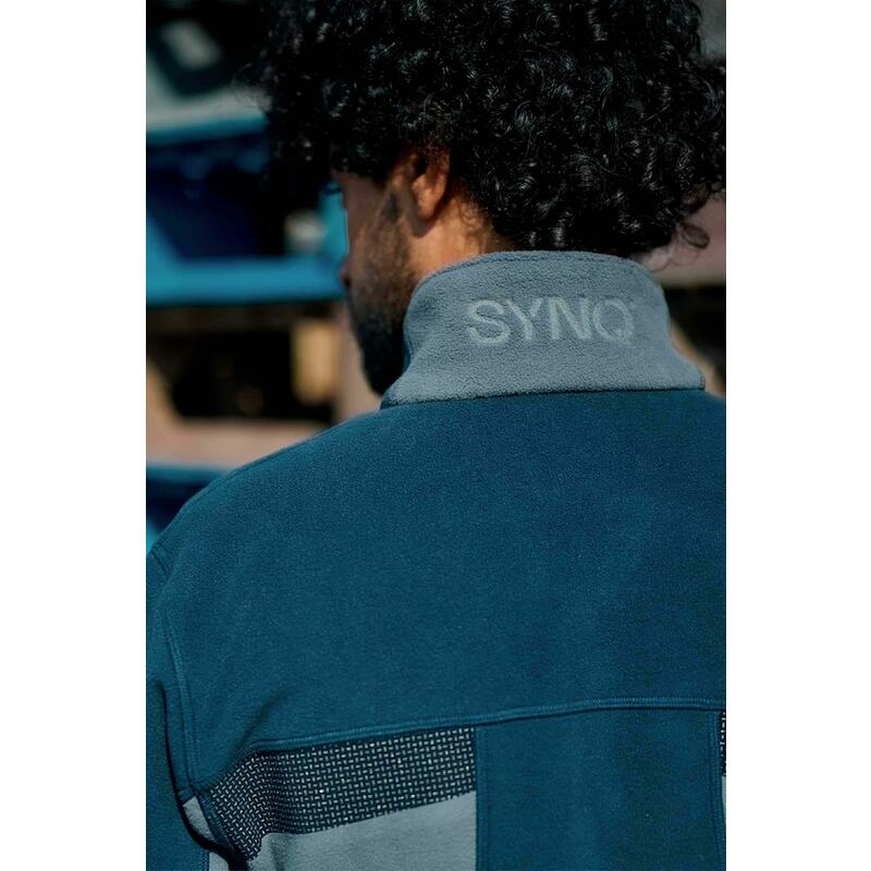 VESTE POLAIRE OUTKICK       400W ROUGE    XXL SYNQ