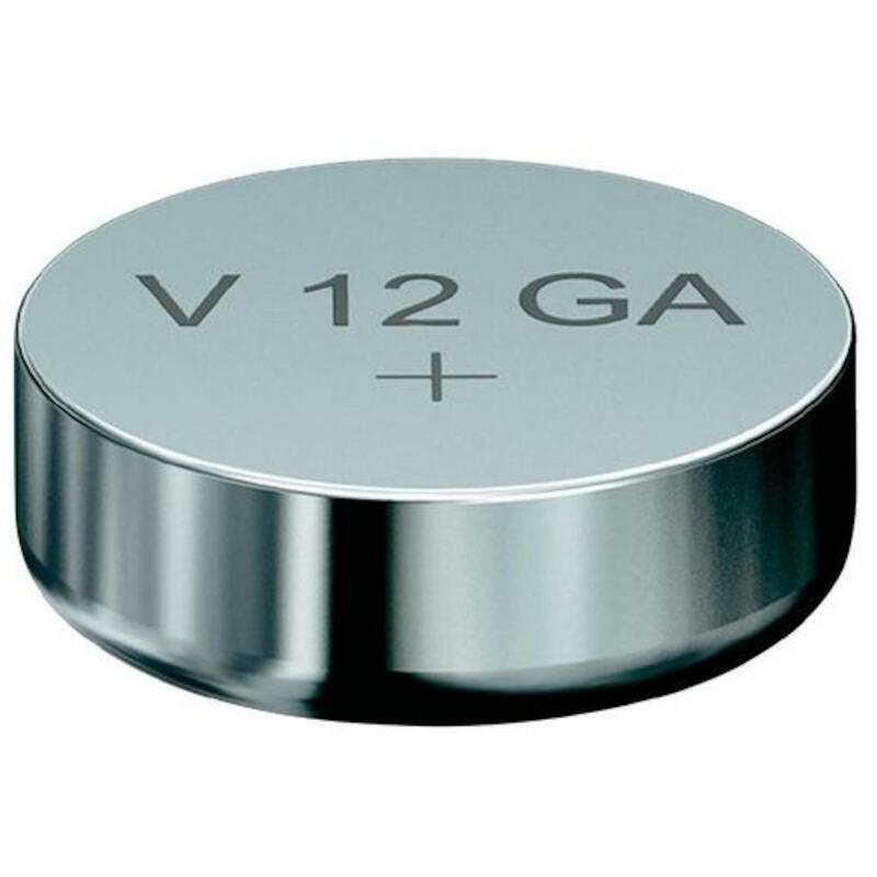 PILE BOUTON 11.6X4.2 ALKALINE  V12GA (LR43)  VARTA
