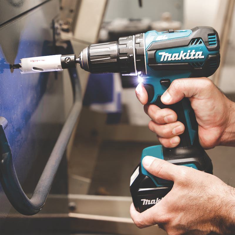 VISSEUSE-PERCEUSE À PERCUSSION LXT® - DHP485RFJ - MAKITA