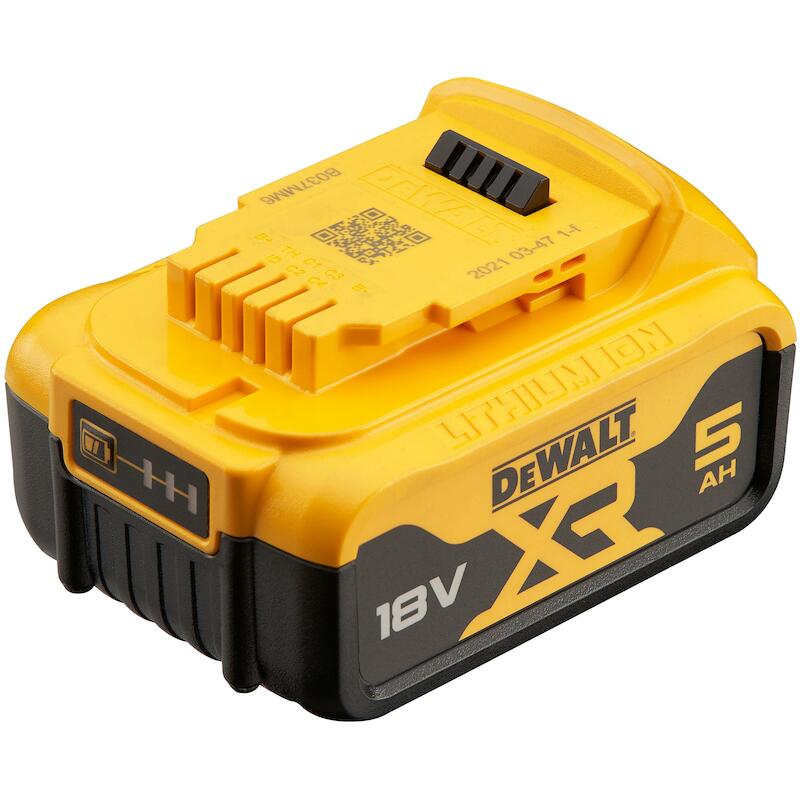 ACCU 18V/5AH LI-ION         DCB184          DEWALT