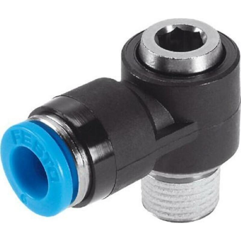 PUSH-IN L-FITTING QSLV-1/4-6-I (153098) FESTO