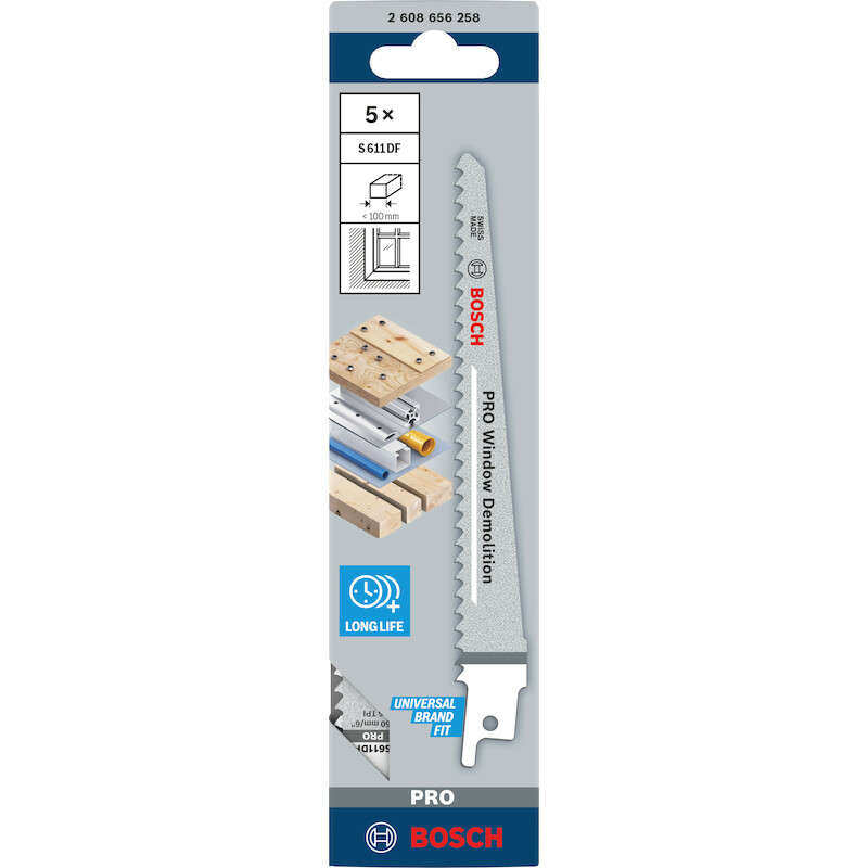 RECIPROZAAGBL.S611DF HO/MET.2608656258(5ST)  BOSCH