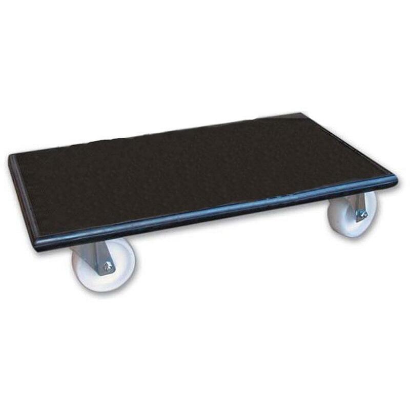 PLATEAU ROUL.NOIR 600X350   111TA5920 - 500KG