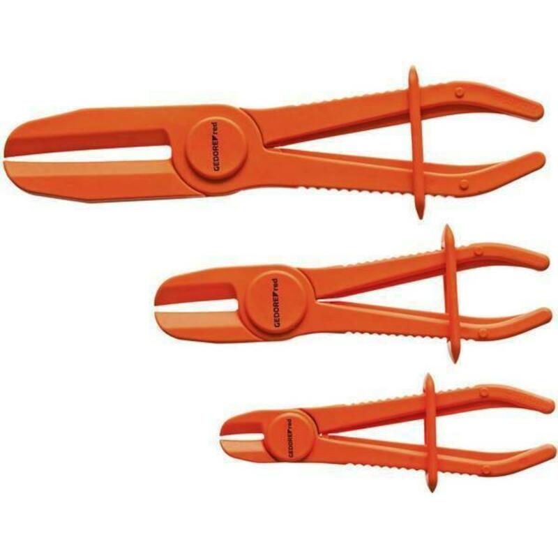 JEU PINCES COLLIER SERRAGE  R1515  (3PC)GEDORE RED