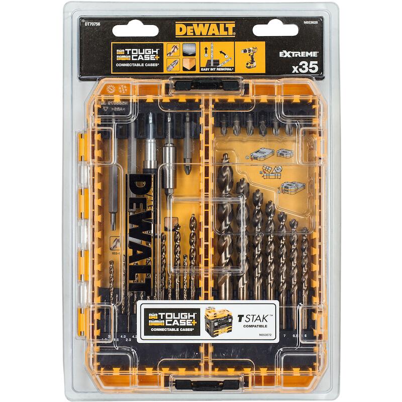 BOOR-/BITSET TOUGH CASE     DT70756   (35ST)DEWALT