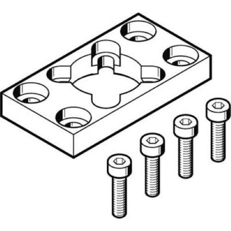 FIXATION PAR FLASQUE DAMF-F7-20 (1405193) FESTO