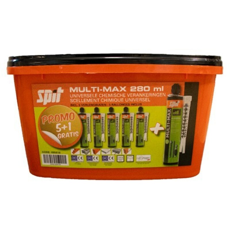 MULTI MAX 280ML 5+1(EMMER)  MULTIMAX   695818 SPIT